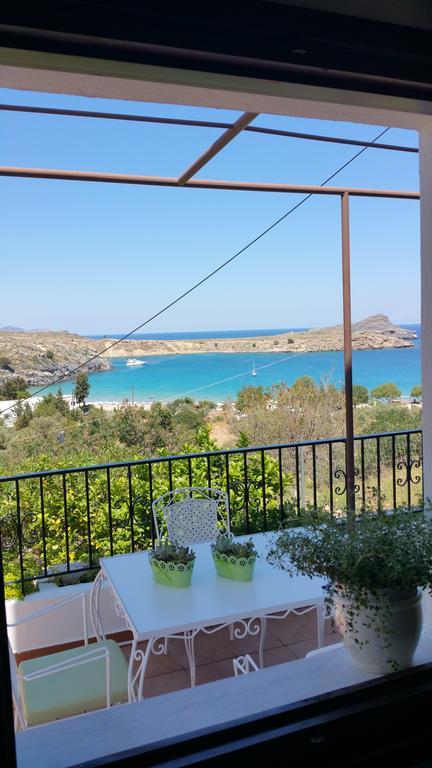 Aphrodite White Studios Lindos Exteriér fotografie
